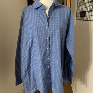 EUC Lands'End Wrinkle-Free Shirt